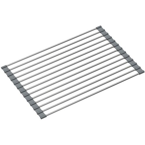 Quadron ocjeđivač čelik/siva 380x250 mm Slike
