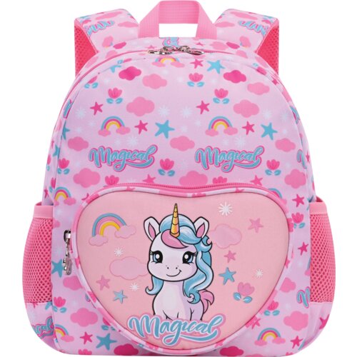 Scool Ranac za pred&amp;scaron;kolsko My First Backpack sc3010, Roze Slike