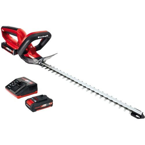 Einhell Power X-Change 18V Akumulatorske škare za živicu GE-CH 1846 Li Kit (18 V, Litij-ionska, 2 Ah, 1 baterija, Duljina reza: 46 cm) + BAUHAUS jamstvo 5 godina na uređaje na električni ili motorni pogon Cijene