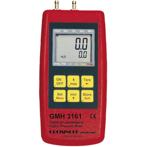 Greisinger Merilnik tlaka GMH 3161-07 za zračni tlak\, neagresivne pline in korozivne pline -0.01 - 0.350 bar, (20634110) Cene