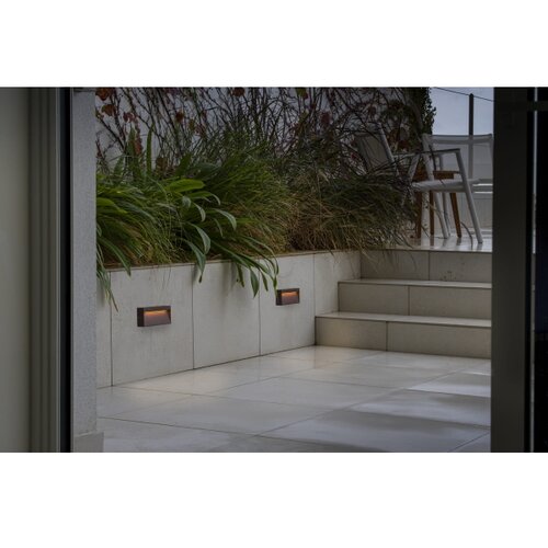 Faro 71968- LED svetiljka za stepeni&amp;scaron;te DUNE LED/6W/230V 2200/2700/3200/4000K IP65 braon Slike