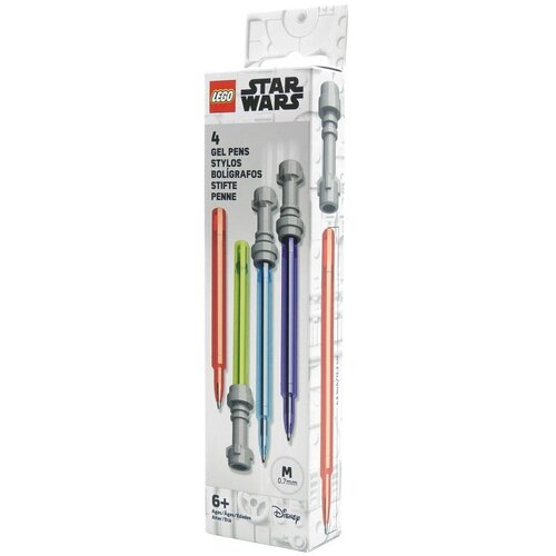 Lego Pisala z gelom v kompletu 4 ks Star Wars – Cene