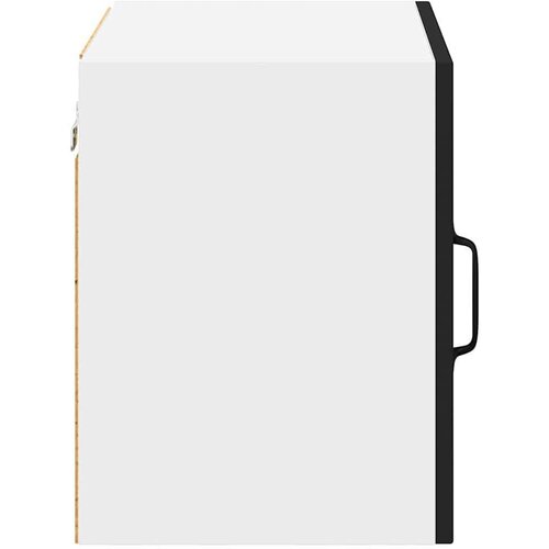 VidaXL zidni kuhinjski ormarić crna 50 x 31 x 40 cm konstruirano drvo Slike