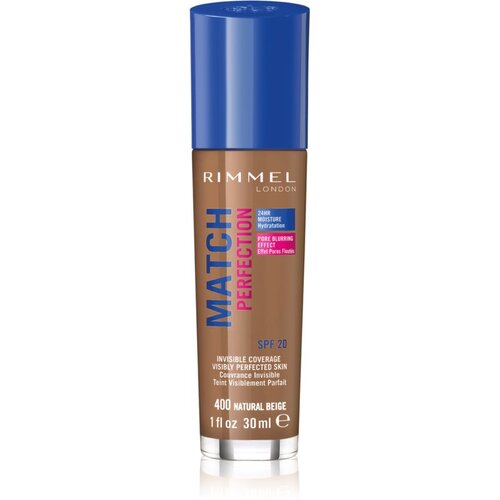 Rimmel London Match Perfection SPF20 tekoč puder 30 ml odtenek 200 Soft Beige Cene