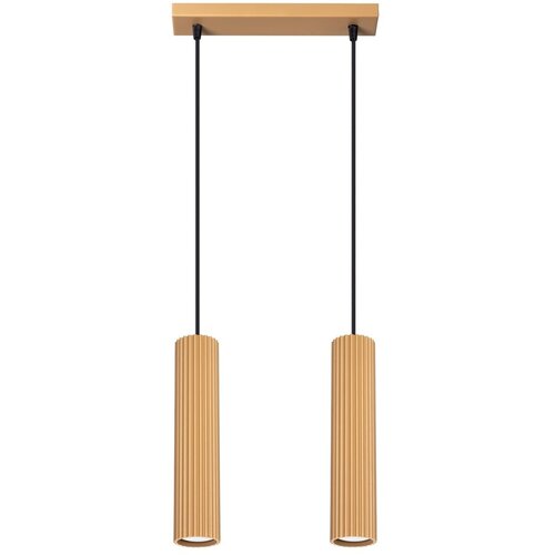 Nice Lamps Viseča svetilka v zlati barvi Gleam – Cene