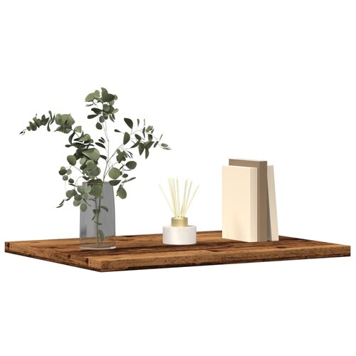 vidaXL Knjižne police 4 kosi starinski les 40x30x1,5 cm inženirski les Cene