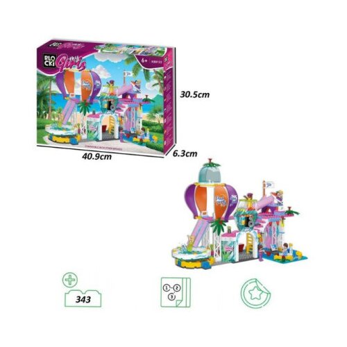 Kocke blocki akvapark 343pcs ( 76/0122 ) Slike