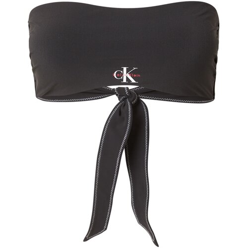 Calvin Klein Swimwear Bikini zgornji del rdeča / črna / bela Slike