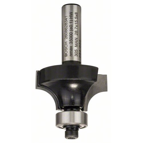 Bosch Glodala za zaobljavanje 2608628341 8 mm R1 8 mm L 15.2 mm G 53 mm srebrna Cene