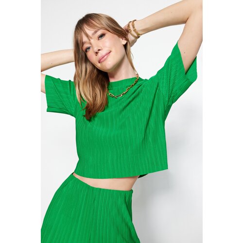 Trendyol Blouse - Green - Regular fit Slike