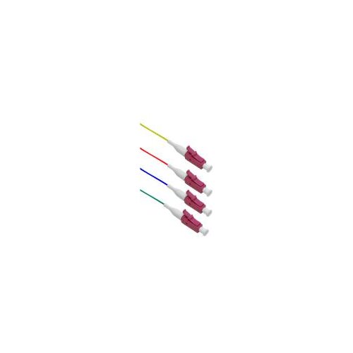 CIP Set pigtejlova LC/UPC, Econ, MM OM4, 1,5m, Color code Cene