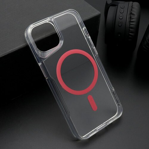 Maska aura magsafe za iphone 13/ crvena Slike
