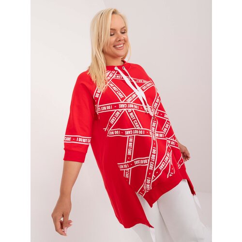 RELEVANCE Tunic-RV-TU-7598.94-Red Cene