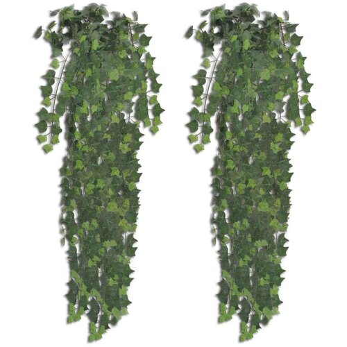 vidaXL umjetni grm bršljana, zeleni, 90 cm, 2 kom Cene