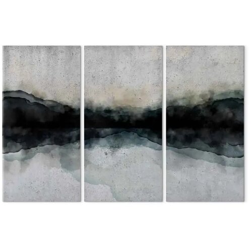  Slika - Mountain Surface of the Lake (3 Parts) 60x40 Slike