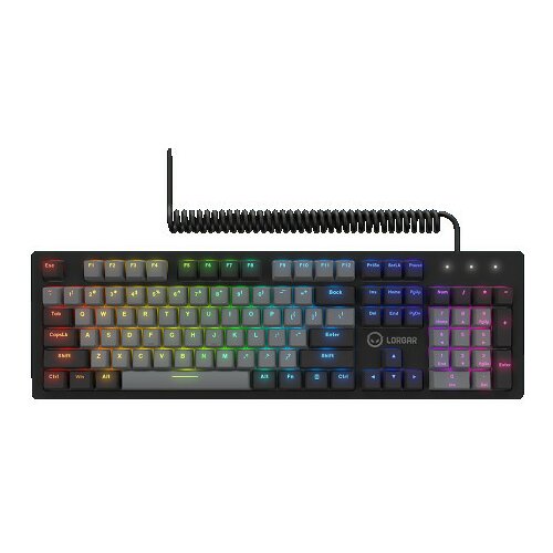 Lorgar azar 514, wired mechanical gaming keyboard black ( LRG-GK514B-US ) Cene
