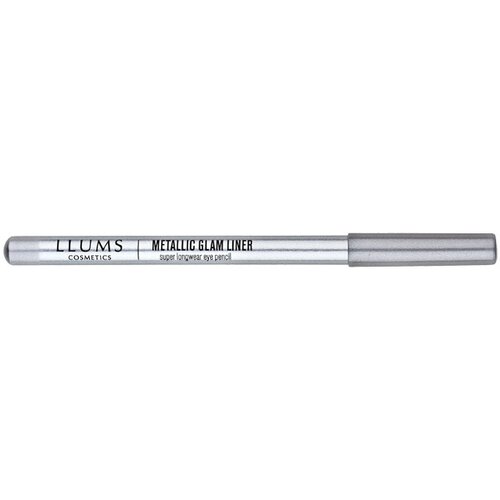 LLUMS metallic glam olovka za oči silver Slike