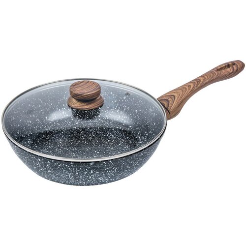 Shumee PONEV/WOK 28CM KINGHOFF GRANIT WOOD KH-1171 / 1584, (21384594) Cene