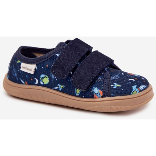 Boto Barefoot Slippers Boys Cosmos Milami Dark Blue Saphira Cene