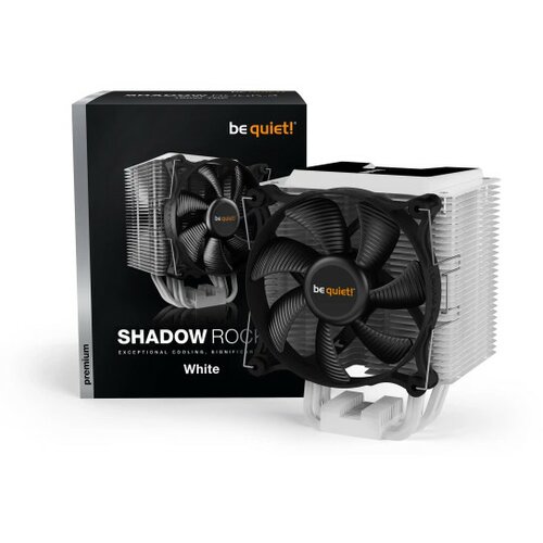 CPU Cooler Be quiet Shadow Rock 3 BK005 (AM4/AM5,1200,1700) TDP 190W White Cene