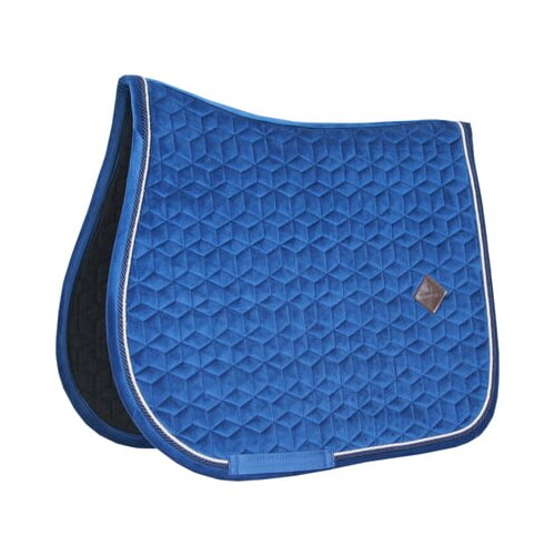Kentucky Horsewear Skakalna podsedelnica "Velvet Basic" - mornarsko modra Cene