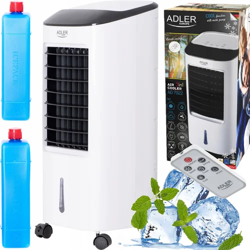  3v1 65W prenosna vodna klimatska naprava 6L Air Cooler + daljinec