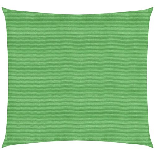 VidaXL Senčno jadro 160 g/m&amp;sup2; svetlo zeleno 4x4 m HDPE Slike