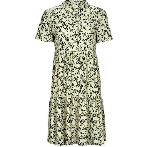JDY Kratke obleke PIPER S/S SHIRT DRESS Večbarvna Slike