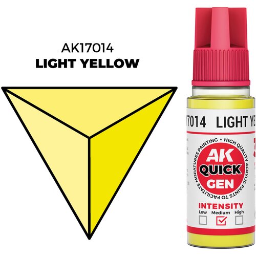 AK Interactive Light Yellow 18ml - Quick Gen Akrilna Boja AK17014 Cene