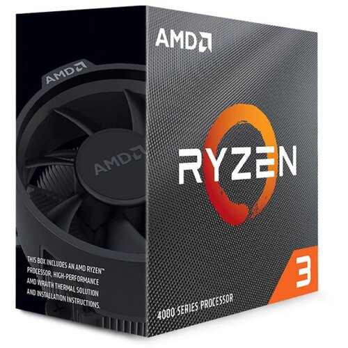 AMD RYZEN 3 4100 AM4 BOX 4 cores, 8 threads, 3.8GHz,4MB L3 Cijene