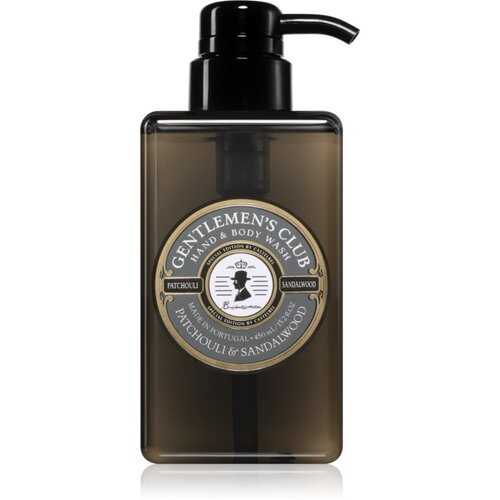 Castelbel Gentlemen&amp;#039;s Club Patchouli &amp;amp; Sandalwood luksuzni tekući sapun za ruke i tijelo 450 ml Slike