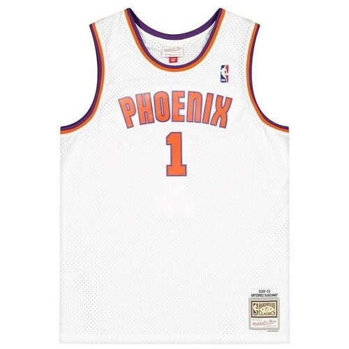 Mitchell And Ness Majice s kratkimi rokavi Phoenix Nba Alternate Jersey Suns 2002 Bela Cene