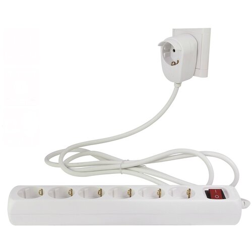REV RITTER produžni kabel s utičnicama powersplit (broj šuko utičnica: 7 kom., bijele boje, 2 m, 3.500 w) Cijene
