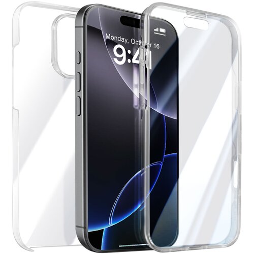 AVIZAR Integralno ohi&scaron;je za iPhone 16 Pro Tactile z dvignjenim robom kamere, Prozorno, (5000016205) Cene