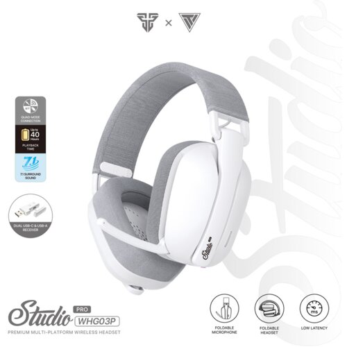  Bluetooth slusalice Fantech WHG03 Studio Pro bele Cene