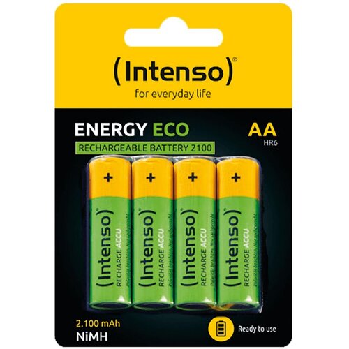 Intenso Akumulatorska baterija AA / HR6, 2100 mAh, blister 4 kosi - AA / HR6/2100 Slike