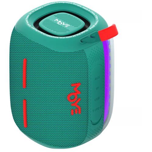 Moye pulse mini bluetooth speaker green Cene