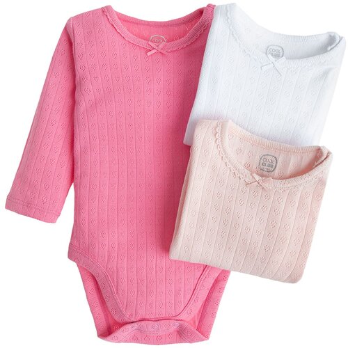 Cool club perilo bodi 3 kosi DR CUG2702207-00-P D večbarvno 68 Cene