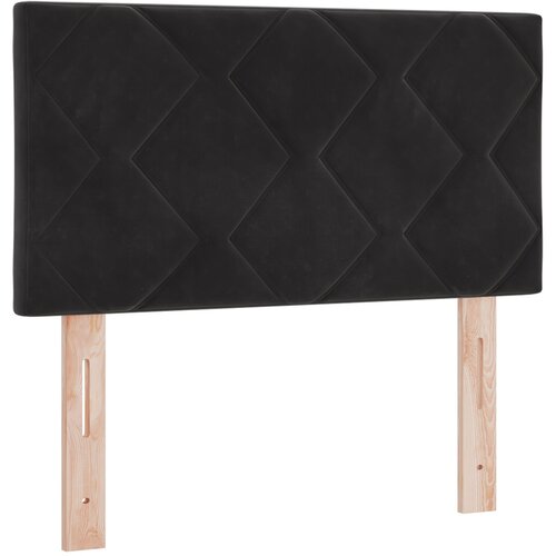 VidaXL Naslon za glavu Dizajn Dijamantnih Blokova Crna 80 cm Bar&amp;scaron;un Slike