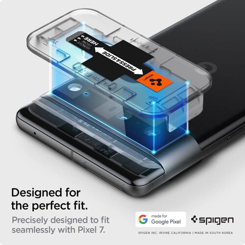 Spigen Glas.tR EZ Fit Optik.TR staklo za kameru (2 kom) - Google Pixel 7 - crno Slike