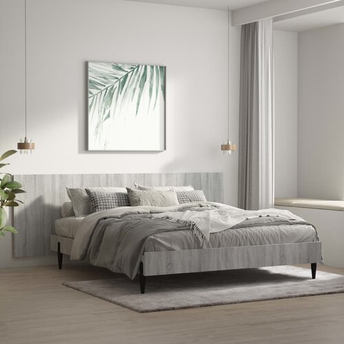 Zidno uzglavlje boja hrasta 240 x 1,5 x 80 cm konstruirano drvo Cijene