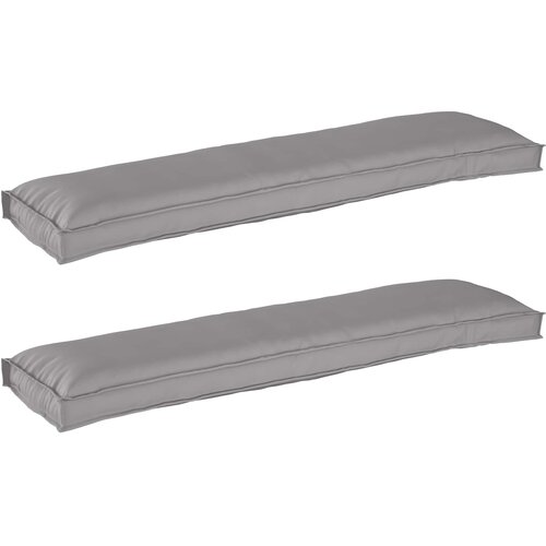  Set jastučića za palete 2 pcs Siva 150 x 40 x 8 cm Cene