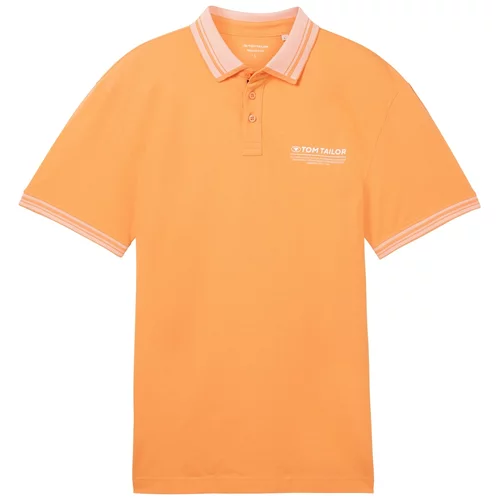 Tom Tailor Majica narančasta / bijela