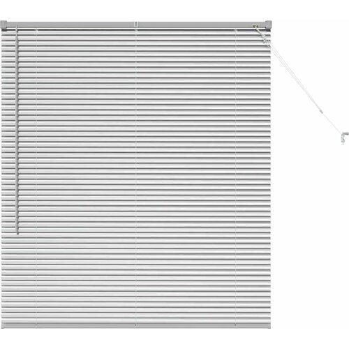  Venecijanski zastore Srebrno 130 x 120 cm Aluminij Slike