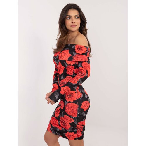 Italy Moda Dress-DHJ-SK-18688.36-black-red Slike