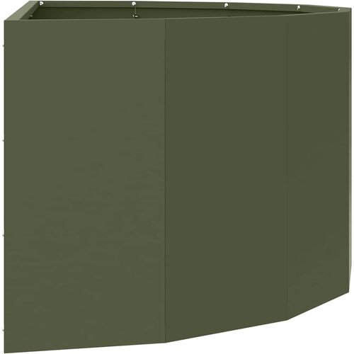 Sadilica Maslinasto zelena 90 x 45 x 35 cm Čelik Slike