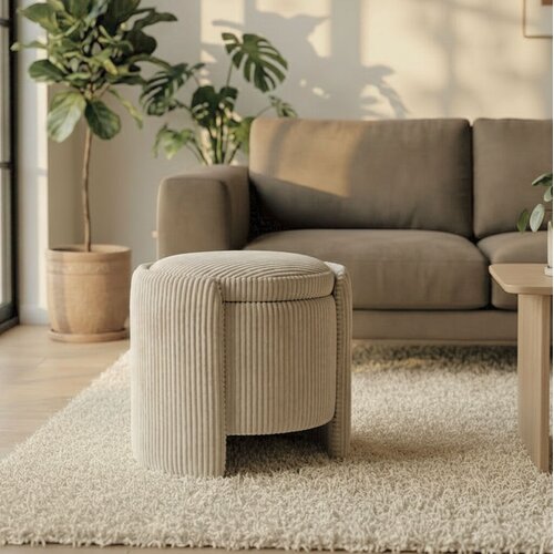 Atelier Del Sofa Tabure, Bež Slike