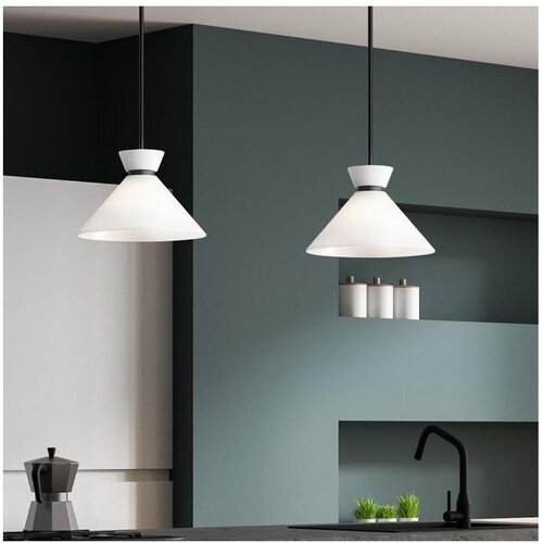  Alora Mood ALM-HALSTON-P-M-BK - Luster na &scaron;tapu HALSTON 1xE27/60W/230V crna Cene
