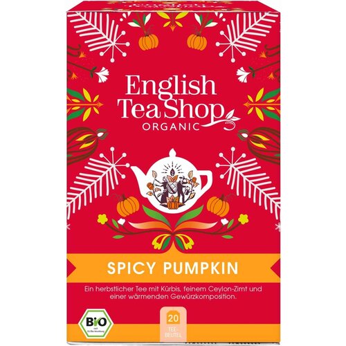 English Tea Shop Bio zimski čaj &amp;quot;Spicy Pumpkin&amp;quot; - 20 vrećica čaja Slike