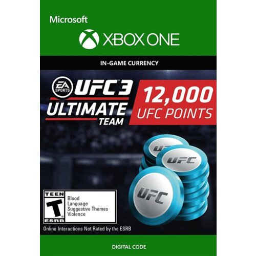  EA SPORTS UFC 3 - 12000 UFC POINTS Xbox Live Key GLOBAL Cene